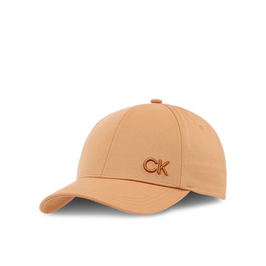 Czapka z daszkiem Calvin Klein K60K612000 Beżowy ze sklepu eobuwie.pl w kategorii Czapki z daszkiem damskie - zdjęcie 182037269