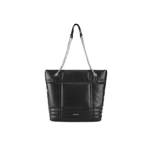 Torebka Badura JH6256-BR Czarny ze sklepu eobuwie.pl w kategorii Torby Shopper bag - zdjęcie 182037298