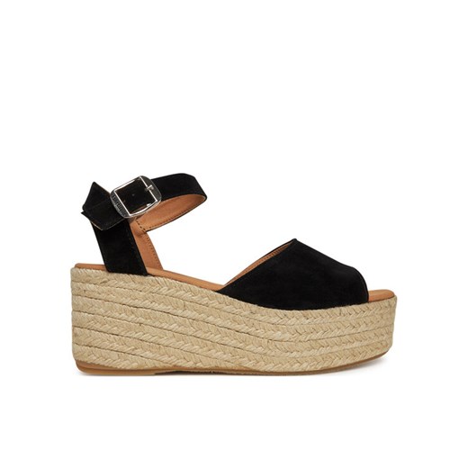 Espadryle Barbour Aspen LFO0767BK31 Czarny ze sklepu eobuwie.pl w kategorii Espadryle damskie - zdjęcie 182037427