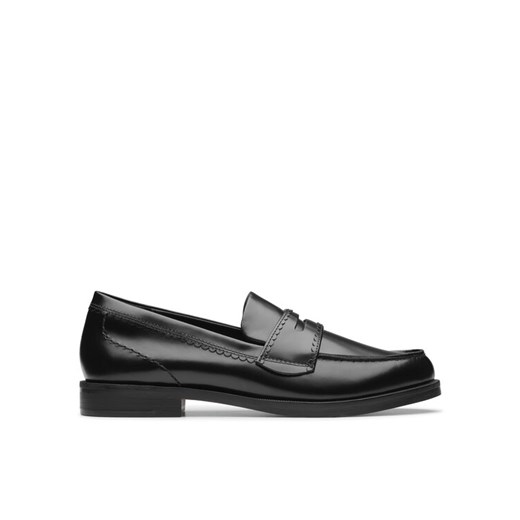 Mokasyny Clarks Straven Edge 26181277 Czarny ze sklepu eobuwie.pl w kategorii Mokasyny damskie - zdjęcie 182037556