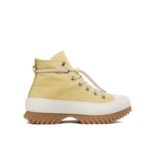 Botki Converse Chuck Taylor All Star Lugged 2.0 A03500C Żółty ze sklepu eobuwie.pl w kategorii Trampki damskie - zdjęcie 182037727