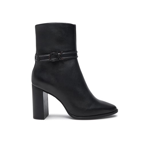 Botki Calvin Klein HW0HW02185 Czarny ze sklepu eobuwie.pl w kategorii Botki - zdjęcie 182037797