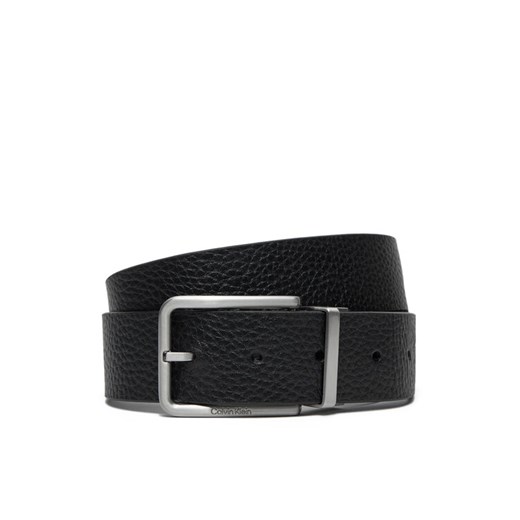 Pasek Męski Calvin Klein K50K512647 Czarny ze sklepu eobuwie.pl w kategorii Paski męskie - zdjęcie 182037828