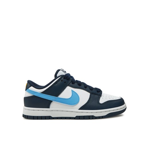 Sneakersy Nike Dunk Low FN7800 400 Granatowy ze sklepu eobuwie.pl w kategorii Buty sportowe damskie - zdjęcie 182037829