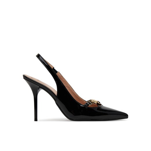 Sandały LOVE MOSCHINO JA10079G1MIH0000 Czarny ze sklepu eobuwie.pl w kategorii Czółenka - zdjęcie 182037895
