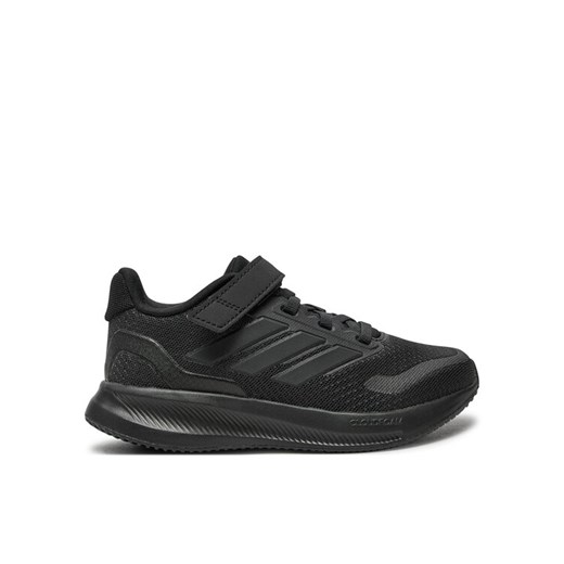 Sneakersy adidas Runfalcon 5 IE8573 Czarny ze sklepu eobuwie.pl w kategorii Buty sportowe dziecięce - zdjęcie 182037896
