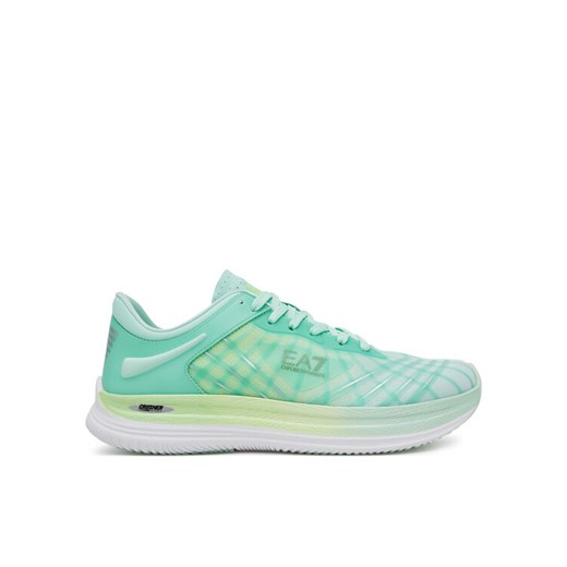Sneakersy EA7 Emporio Armani X8X243 XK440 R984 Zielony ze sklepu eobuwie.pl w kategorii Buty sportowe męskie - zdjęcie 182038125