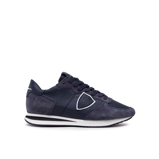 Sneakersy Philippe Model Veau TZLU 6005 Granatowy ze sklepu eobuwie.pl w kategorii Buty sportowe męskie - zdjęcie 182038179