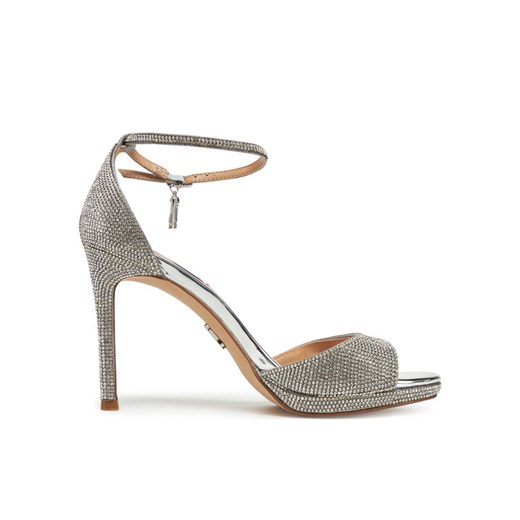 Sandały Steve Madden Evers-R SM11003541 Srebrny ze sklepu eobuwie.pl w kategorii Sandały damskie - zdjęcie 182038186