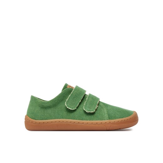 Sneakersy Froddo Barefoot Vegan G3130248-1 D Zielony ze sklepu eobuwie.pl w kategorii Półbuty dziecięce - zdjęcie 182038196