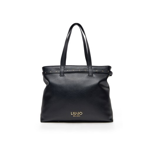Torebka Liu Jo Ecs M Tote AA5135 E0033 Czarny ze sklepu eobuwie.pl w kategorii Torby Shopper bag - zdjęcie 182038206