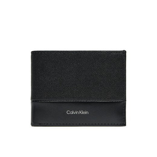 Duży Portfel Męski Calvin Klein Ck Must Bifold 5cc W/Coin K50K512678 Czarny ze sklepu eobuwie.pl w kategorii Portfele męskie - zdjęcie 182038246