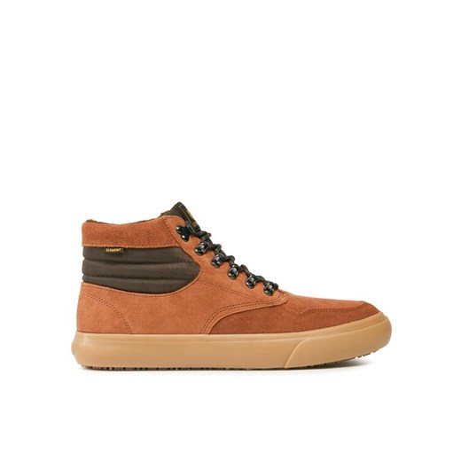 Sneakersy Element Topaz C3 Mid F6TM31 Brązowy ze sklepu eobuwie.pl w kategorii Buty sportowe męskie - zdjęcie 182038256