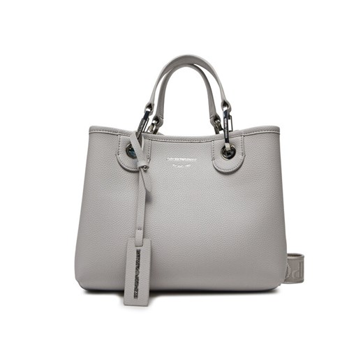 Torebka Emporio Armani EW000361 AF12036 M8118 Szary ze sklepu eobuwie.pl w kategorii Torebki damskie - zdjęcie 182038297