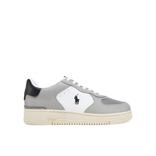 Sneakersy Polo Ralph Lauren Master CRT 809960988004 Szary ze sklepu eobuwie.pl w kategorii Buty sportowe męskie - zdjęcie 182038306