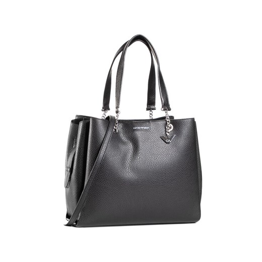Torebka Emporio Armani Y3D158 YFN6E 81386 Czarny ze sklepu eobuwie.pl w kategorii Torby Shopper bag - zdjęcie 182038319