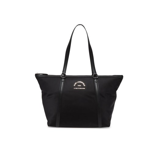 Torebka KARL LAGERFELD A2W30080 Czarny ze sklepu eobuwie.pl w kategorii Torby Shopper bag - zdjęcie 182038395