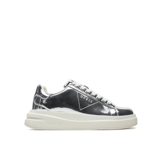 Sneakersy Guess FLPELB PAF12 Srebrny ze sklepu eobuwie.pl w kategorii Buty sportowe damskie - zdjęcie 182038486