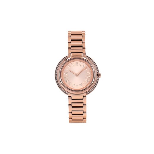Zegarek Furla Icon Shape WW00035-K21000-1G000-1-008-20-CN-W Różowe złoto ze sklepu eobuwie.pl w kategorii Zegarki - zdjęcie 182038495