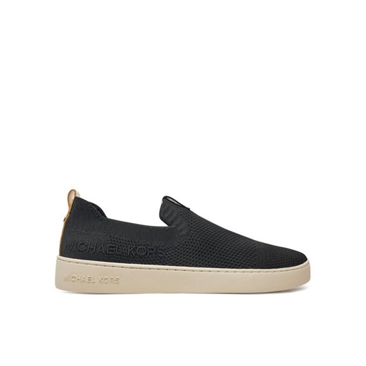 Tenisówki MICHAEL Michael Kors Juno Knit Slip On 43R5JUFPAD Czarny ze sklepu eobuwie.pl w kategorii Trampki damskie - zdjęcie 182038549
