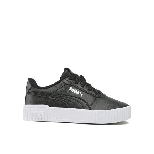 Sneakersy Puma Carina 2.0 Ps 386186 01 Czarny ze sklepu eobuwie.pl w kategorii Trampki dziecięce - zdjęcie 182038559