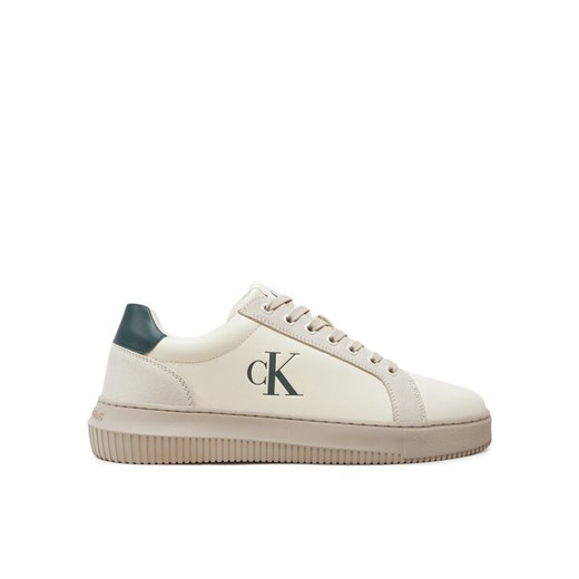 Sneakersy Calvin Klein Jeans Chunky YM0YM01123 Écru ze sklepu eobuwie.pl w kategorii Buty sportowe męskie - zdjęcie 182038588