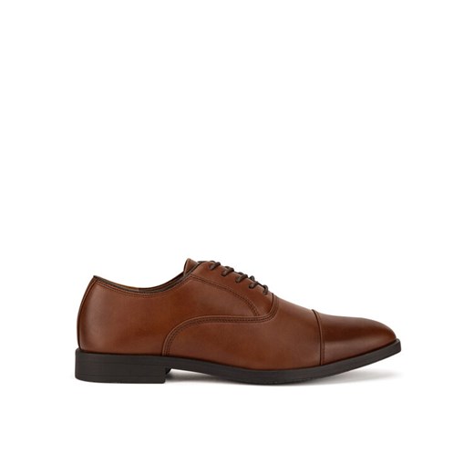 Półbuty Lanetti MYL8515-2 Brązowy ze sklepu eobuwie.pl w kategorii Buty eleganckie męskie - zdjęcie 182038589