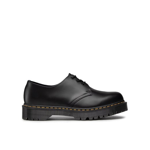 Glany Dr. Martens 1461 Bex 21084001 Czarny ze sklepu eobuwie.pl w kategorii Półbuty damskie - zdjęcie 182038607