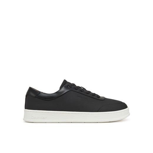 Sneakersy Calvin Klein Low Top Lace Up Oxford Rubb Lth HM0HM01708 Czarny ze sklepu eobuwie.pl w kategorii Buty sportowe męskie - zdjęcie 182038609