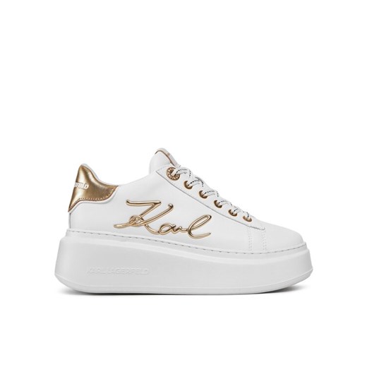 Sneakersy KARL LAGERFELD KL63510A Biały ze sklepu eobuwie.pl w kategorii Buty sportowe damskie - zdjęcie 182038615