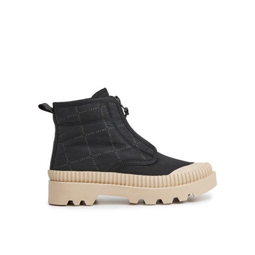 Botki Pepe Jeans PLS50506 Czarny ze sklepu eobuwie.pl w kategorii Botki - zdjęcie 182038737