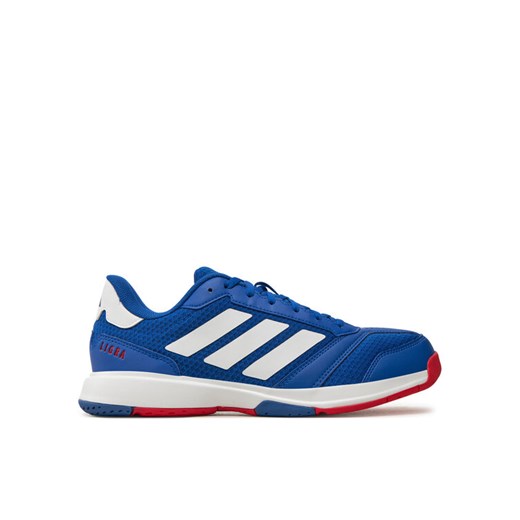 Buty halowe adidas Ligra 8 M IH9945 Niebieski ze sklepu eobuwie.pl w kategorii Buty sportowe męskie - zdjęcie 182038786