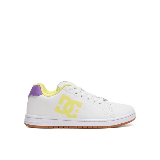 Sneakersy DC GAVELER ADJS700082-HPO Biały ze sklepu eobuwie.pl w kategorii Buty sportowe damskie - zdjęcie 182038795