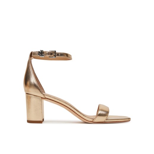 Sandały LAUREN RALPH LAUREN Logan 802935562004 Złoty ze sklepu eobuwie.pl w kategorii Sandały damskie - zdjęcie 182038865