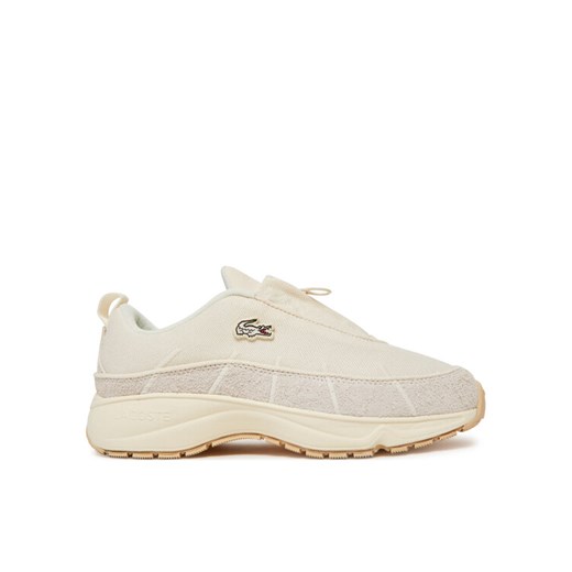 Sneakersy Lacoste Audyssor Zip OG 7-49SFA0123 Écru ze sklepu eobuwie.pl w kategorii Buty sportowe damskie - zdjęcie 182038918