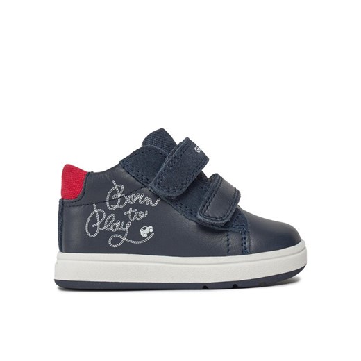 Sneakersy Geox B Biglia Boy B044DD 00822 C0735 Granatowy ze sklepu eobuwie.pl w kategorii Buty zimowe dziecięce - zdjęcie 182038985