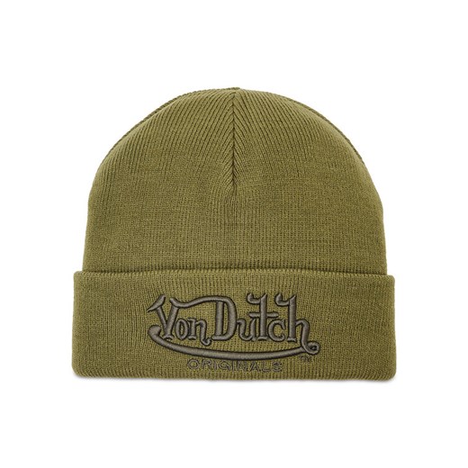 Czapka Von Dutch Flint 7050115 Khaki ze sklepu eobuwie.pl w kategorii Czapki zimowe męskie - zdjęcie 182039056