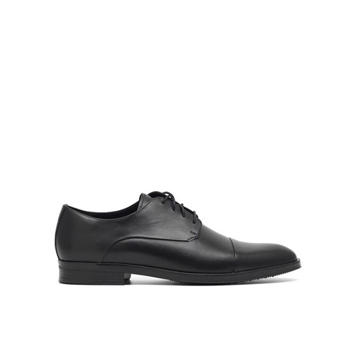 Półbuty Lasocki MB-HAAN-17 Czarny ze sklepu eobuwie.pl w kategorii Buty eleganckie męskie - zdjęcie 182039226