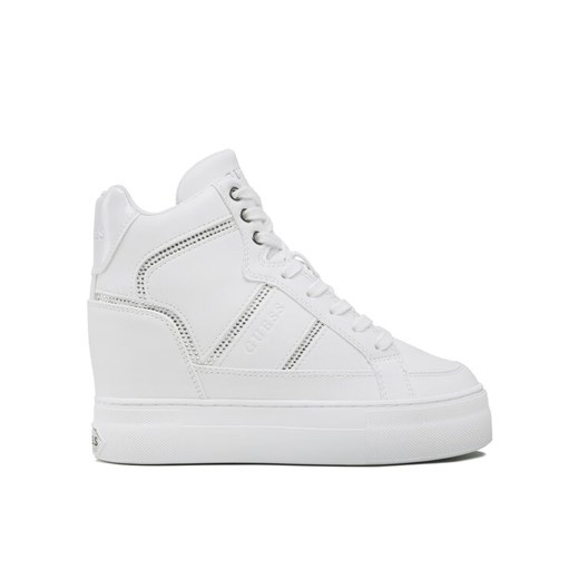 Sneakersy Guess Giala FL5ALA ELE12 Biały ze sklepu eobuwie.pl w kategorii Trampki damskie - zdjęcie 182039238