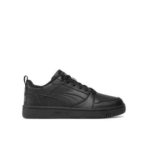 Sneakersy Puma Rebound V6 Lo Jr 393833 06 Czarny ze sklepu eobuwie.pl w kategorii Buty sportowe dziecięce - zdjęcie 182039297