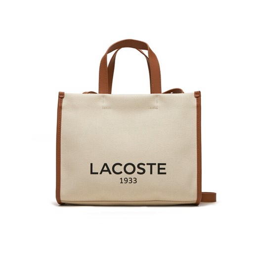 Torebka Lacoste NF4641TD Brązowy ze sklepu eobuwie.pl w kategorii Torebki damskie - zdjęcie 182039336