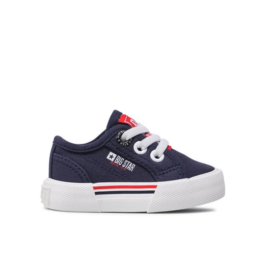Tenisówki Big Star Shoes JJ374163 Granatowy ze sklepu eobuwie.pl w kategorii Buciki niemowlęce - zdjęcie 182039347