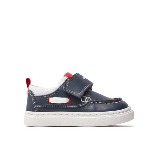 Sneakersy Geox B Nashik Boy B455ND 08510 C4211 M Granatowy ze sklepu eobuwie.pl w kategorii Mokasyny dziecięce - zdjęcie 182039406