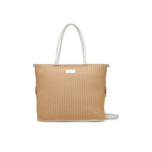Torebka TWINSET 251TB7382 Beżowy ze sklepu eobuwie.pl w kategorii Torby Shopper bag - zdjęcie 182039428