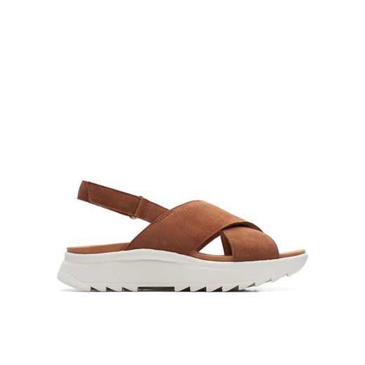 Sandały Clarks DashLite Wish 26171950 Brązowy Clarks 36 eobuwie.pl