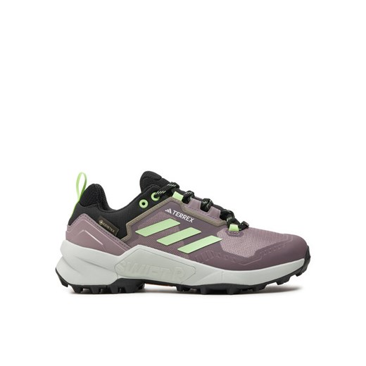 Trekkingi adidas Terrex Swift R3 GORE-TEX IE5071 Fioletowy ze sklepu eobuwie.pl w kategorii Buty trekkingowe damskie - zdjęcie 182039469