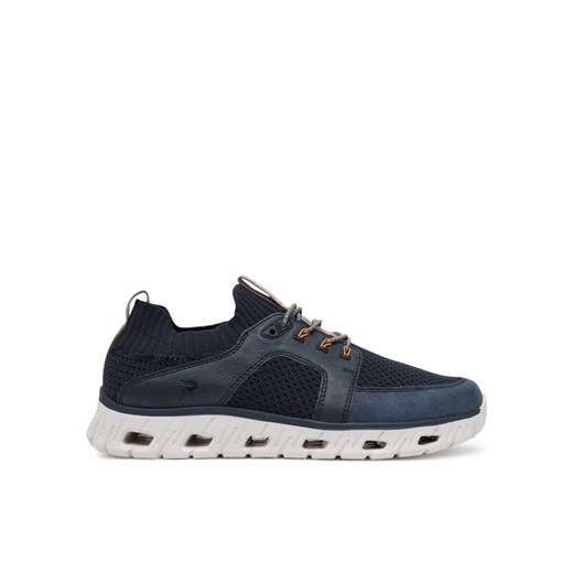 Sneakersy Rieker 04351-14 Granatowy ze sklepu eobuwie.pl w kategorii Buty sportowe męskie - zdjęcie 182039608