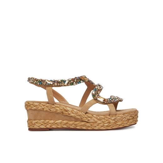 Espadryle Alma En Pena V251473 Beżowy ze sklepu eobuwie.pl w kategorii Espadryle damskie - zdjęcie 182039726
