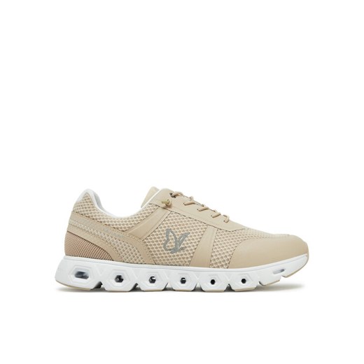 Sneakersy Caprice 9-23605-43 Beżowy ze sklepu eobuwie.pl w kategorii Buty sportowe damskie - zdjęcie 182039766