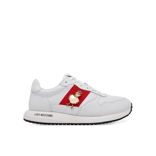 Sneakersy LOVE MOSCHINO JA15373G1MIAL10A Biały ze sklepu eobuwie.pl w kategorii Buty sportowe damskie - zdjęcie 182039818